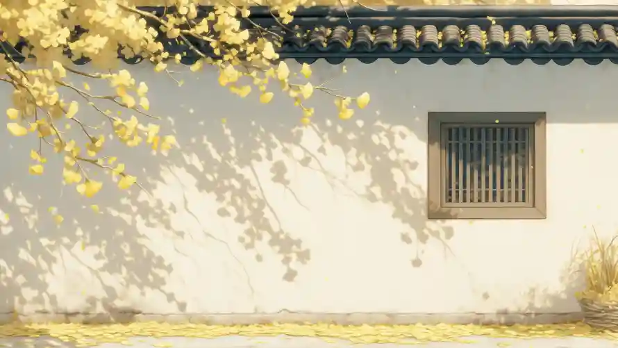 6kAI壁纸-秋景 - 背景-银杏「哲风壁纸」