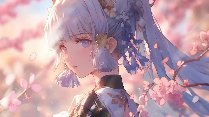4kAI壁纸-少女 - AI少女-古风少女「哲风壁纸」