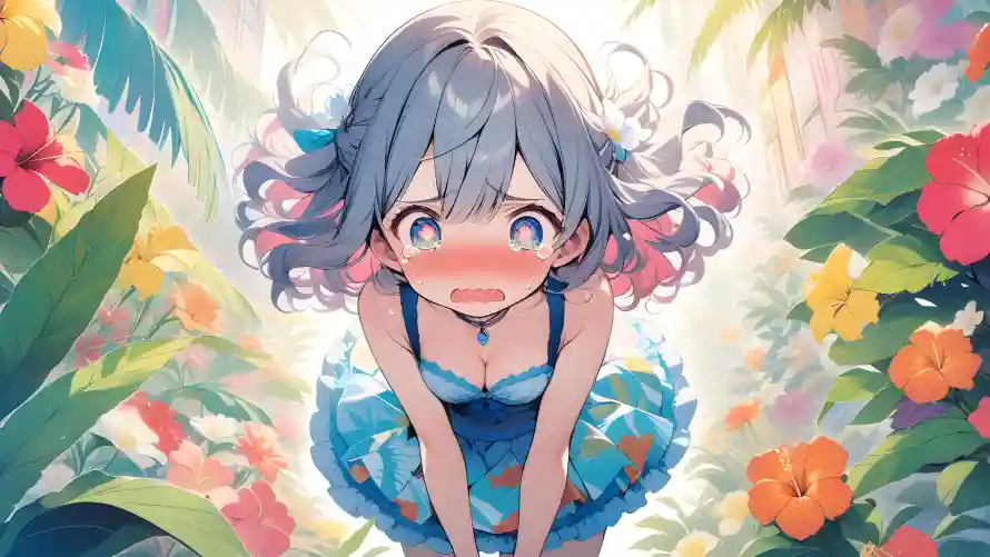 5kAI壁纸-少女 - AI少女-卷发少女「哲风壁纸」