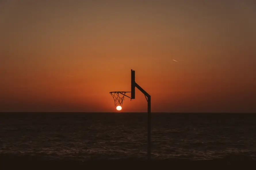 4kNBA壁纸 - 夕阳美景 - 日落夕阳 - 海边景致「哲风壁纸」