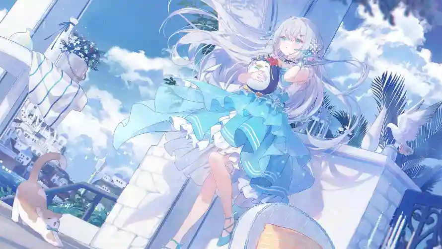2k动漫壁纸-二次元 - 动漫少女-唯美画面「哲风壁纸」