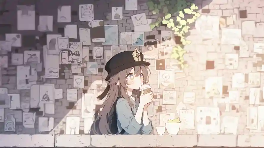 2k少女壁纸-背景 - 胡桃-二次元「哲风壁纸」