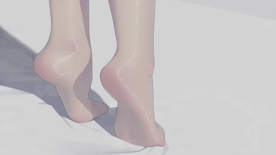 5k丝袜壁纸-动漫 - 特写-美足「哲风壁纸」