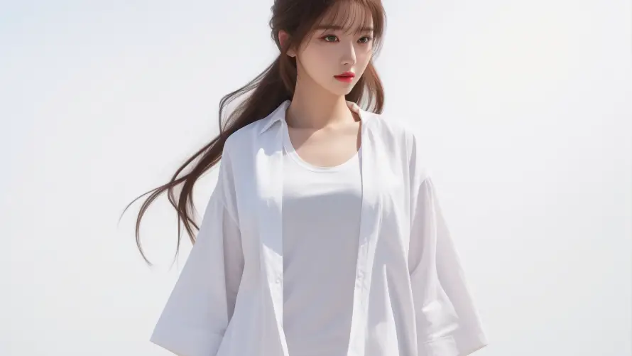4kAI壁纸-美女 - AI美女-清新佳人「哲风壁纸」