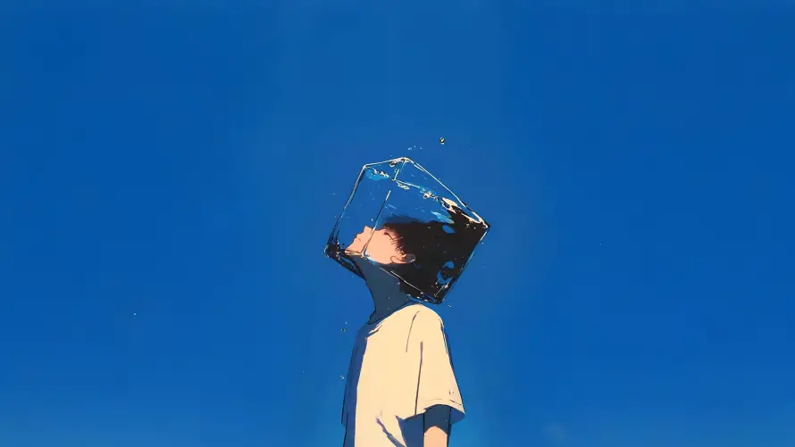 4k创意壁纸-动漫 - 少年-背景「哲风壁纸」