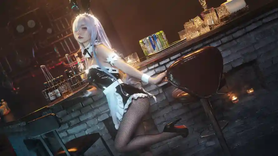 6k场景壁纸-姿势 - 少女-服饰「哲风壁纸」
