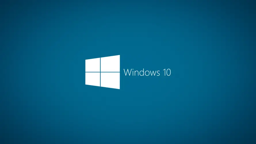 2k系统徽标壁纸-经典画面 - 蓝色背景-win10「哲风壁纸」