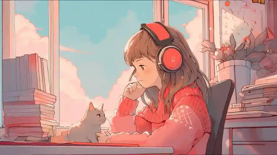 4k动漫壁纸-少女 - 萌宠-动漫壁纸「哲风壁纸」