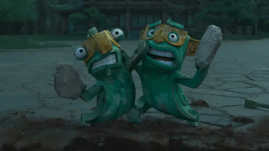 3k哪吒2壁纸-结界兽 - 动画角色-电影元素「哲风壁纸」
