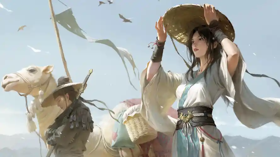 4k侠客壁纸-动漫 - 古装-古风「哲风壁纸」