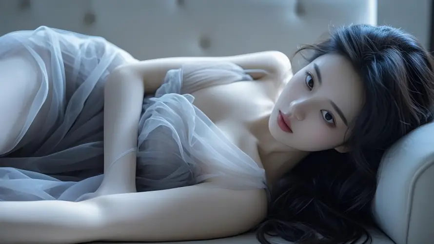 8k优雅壁纸-气质 - 纱裙-美女「哲风壁纸」