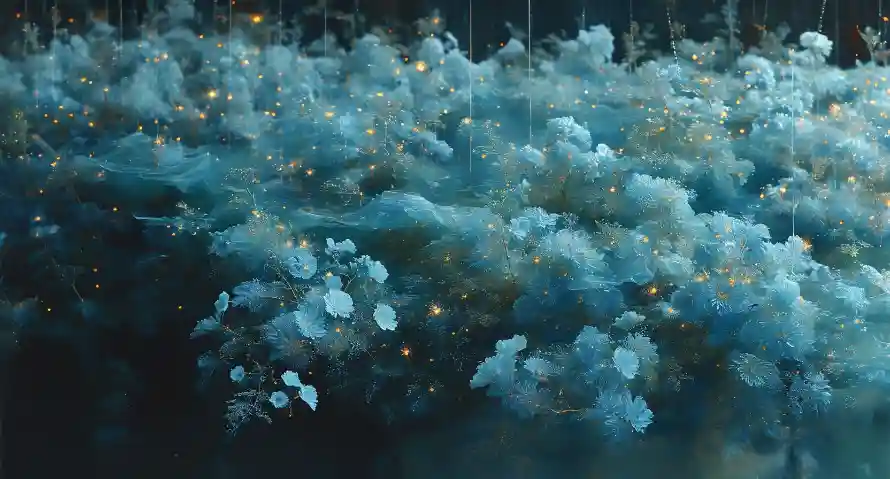 2k唯美壁纸-梦幻 - 草丛-诗意「哲风壁纸」