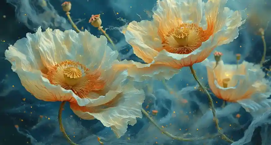 2k唯美壁纸-梦幻 - 特写-花卉「哲风壁纸」