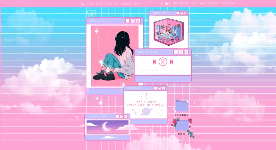 4k少女壁纸-梦幻 - 界面-少i女「哲风壁纸」