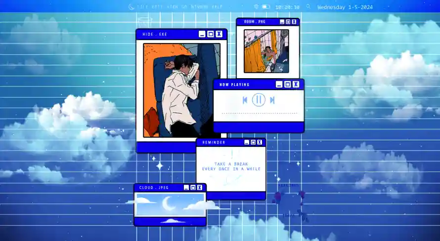 4k少年壁纸-界面 - 主题界面-少年元素「哲风壁纸」