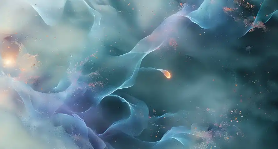 2k梦幻壁纸-粒子 - 艺术-梦幻粒子「哲风壁纸」