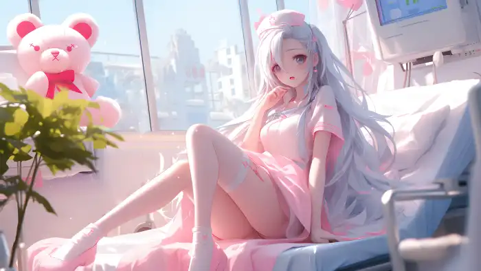 年轻的紫色的头像