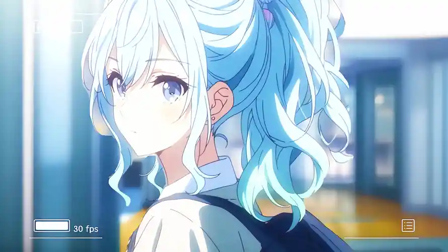 2k少女壁纸-二次元 - 动漫角色-白色头发「哲风壁纸」