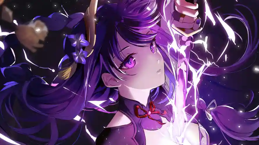4k少女壁纸-雷神 - 动漫角色-少女雷神「哲风壁纸」