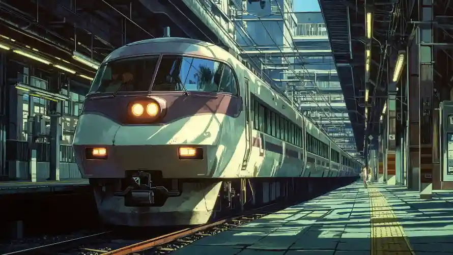 4k列车壁纸-动漫 - 场景-火车「哲风壁纸」