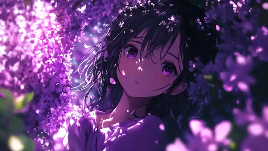 5k动漫壁纸-少女 - 梦幻-背景「哲风壁纸」