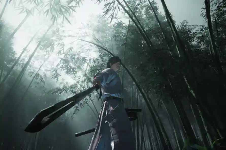 3k侠客壁纸-游戏 - 竹林-武侠场景「哲风壁纸」