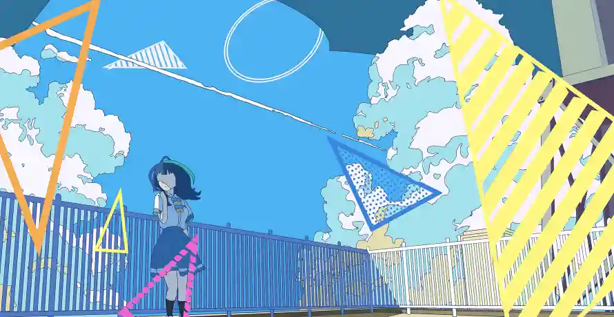 4k动漫壁纸-天台 - 女孩-背景「哲风壁纸」