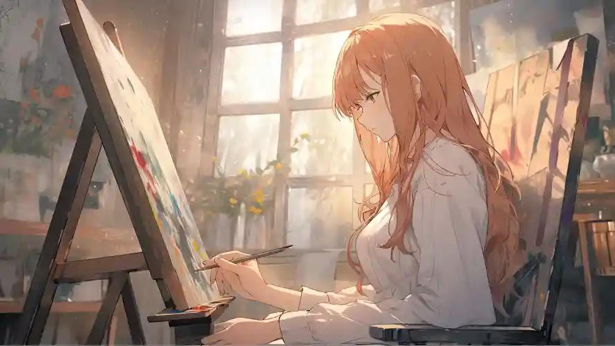 9k动漫壁纸-画 - 美女-二次元「哲风壁纸」