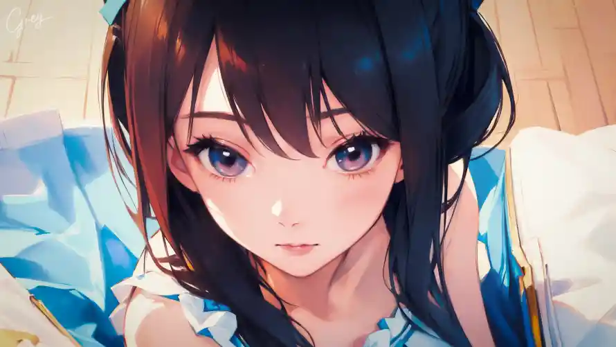 4k动漫壁纸-可爱 - 少女-萌妹「哲风壁纸」