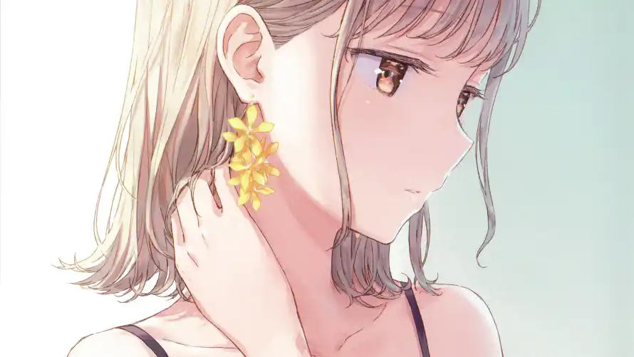 4k动漫壁纸-美女 - 耳坠-耳饰「哲风壁纸」
