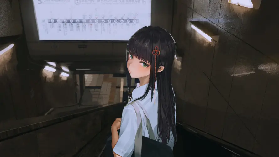4k动漫壁纸-jk - 少女-二次元「哲风壁纸」