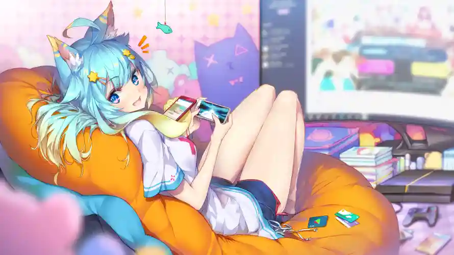 4k动漫壁纸-少女 - 萌系-二次元「哲风壁纸」