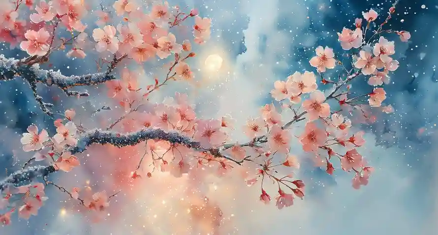 2k唯美壁纸-天空 - 景致-月亮「哲风壁纸」