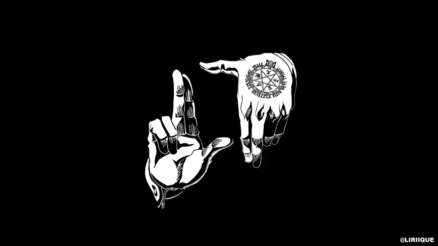 4k动漫壁纸-奇幻 - 动漫手势-奇幻图案「哲风壁纸」