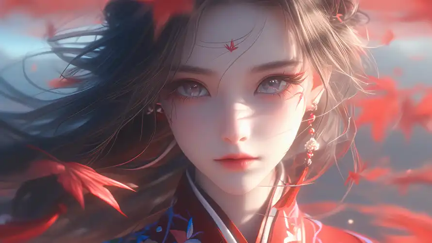 4k4K壁纸-壁纸 - 古风元素-古风少女「哲风壁纸」