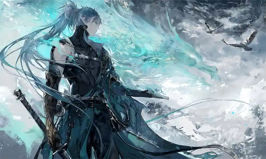 4k人物壁纸-忌炎 - 角色-酷炫「哲风壁纸」
