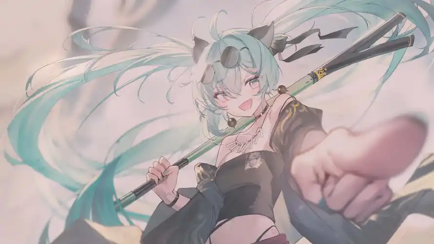 15k初音壁纸-动漫 - 炫酷-二次元「哲风壁纸」