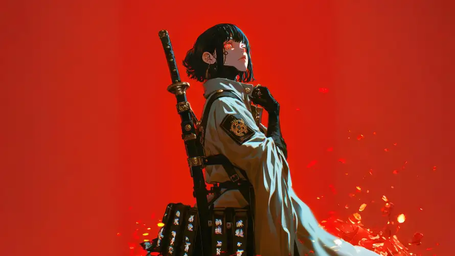 6kAI壁纸-动漫 - 少女-二次元「哲风壁纸」