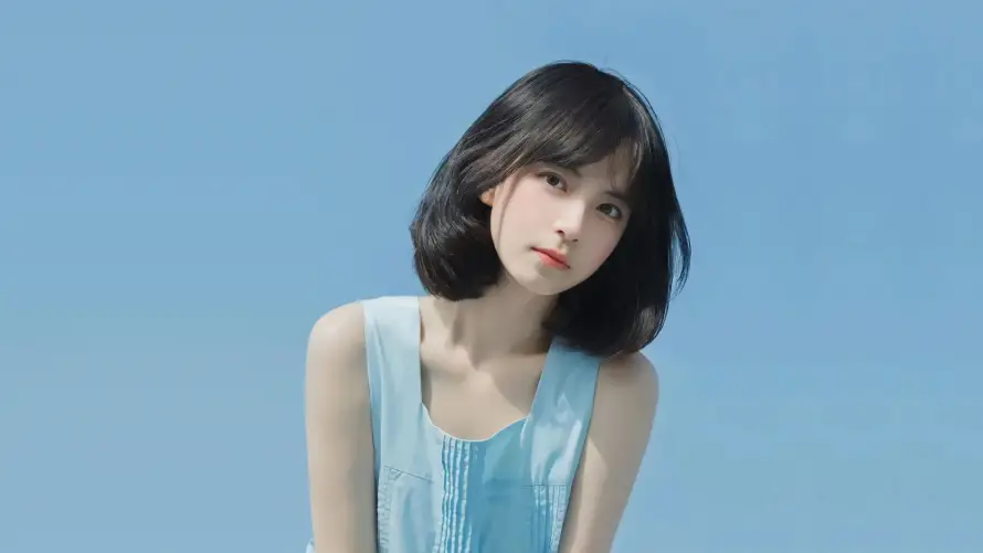 5k少女壁纸-清新 - 简约-温润可人「哲风壁纸」