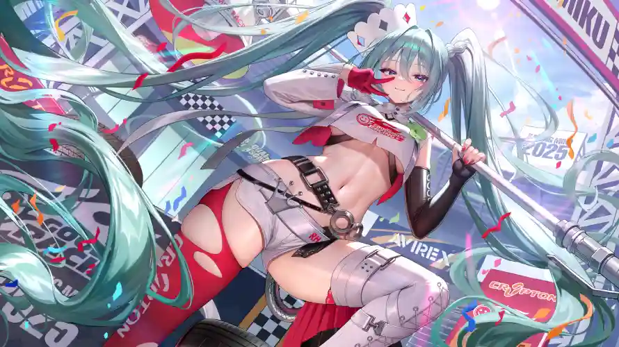 4k初音壁纸-游戏 - 炫酷-二次元「哲风壁纸」