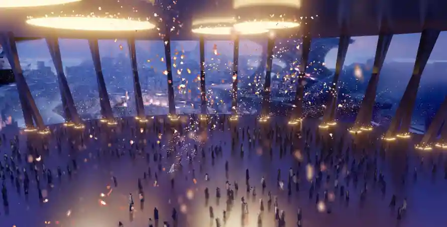 4k蓝色壁纸-鬼刀 - 人群聚集-城市夜景「哲风壁纸」 4k蓝色壁纸-鬼刀 - 人群聚集-城市夜景「哲风壁纸」