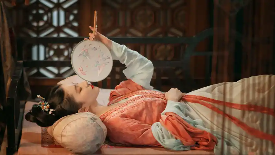 2k古风壁纸-美女 - 中式背景-传统美学「哲风壁纸」