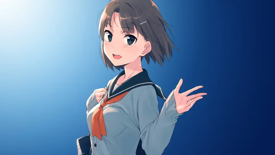 4k动漫壁纸-二次元 - 水手服-动漫少女「哲风壁纸」