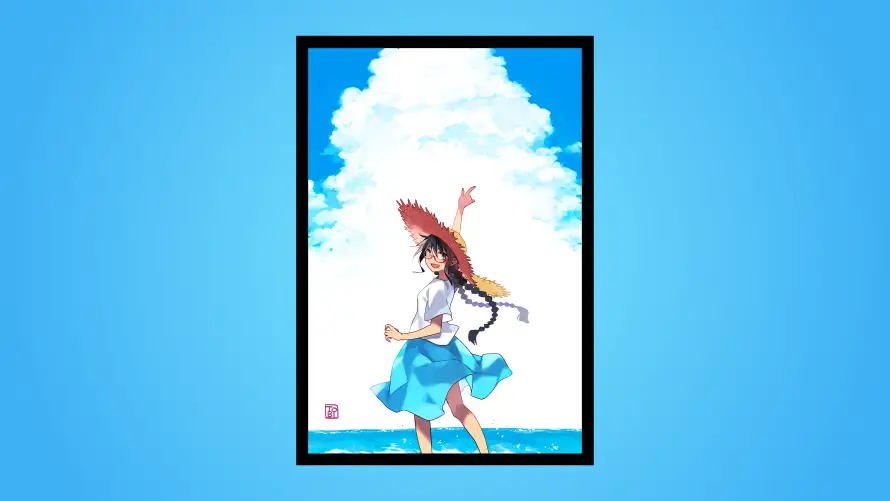 4k动漫壁纸-晴空 - 二次元-少女插画「哲风壁纸」