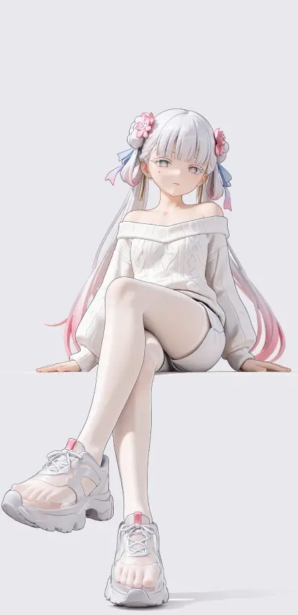 4k可爱壁纸 - 手机 - 可爱少女 - 手机背景「哲风壁纸」
