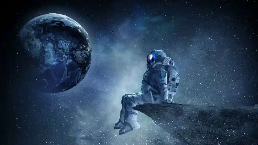 4k凝望壁纸-地球 - 太空-宇宙「哲风壁纸」