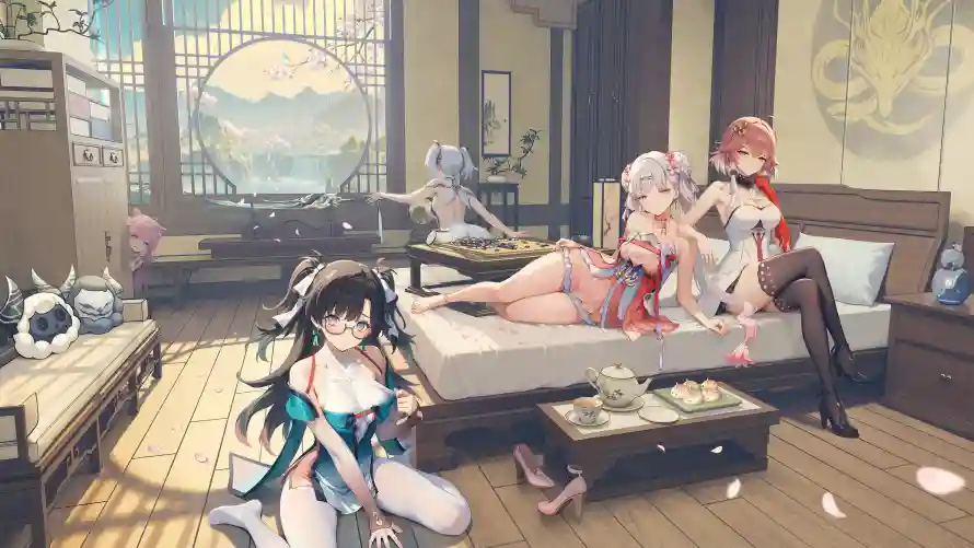 4k古风壁纸-少女 - 古风场景-古风少女「哲风壁纸」