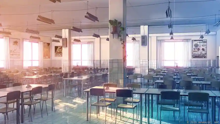 2k场景壁纸-二次元 - 教室背景-日系校园「哲风壁纸」