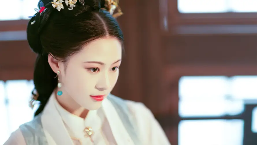 2k古装壁纸-美女 - 中式美学-典雅妆容「哲风壁纸」