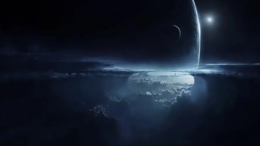 2k梦幻壁纸-科幻 - 外星世界-太空景观「哲风壁纸」
